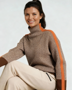 Romée | Trui met hoge kraag