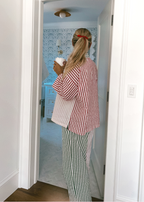 Nora | Streepjes Pyjama Set