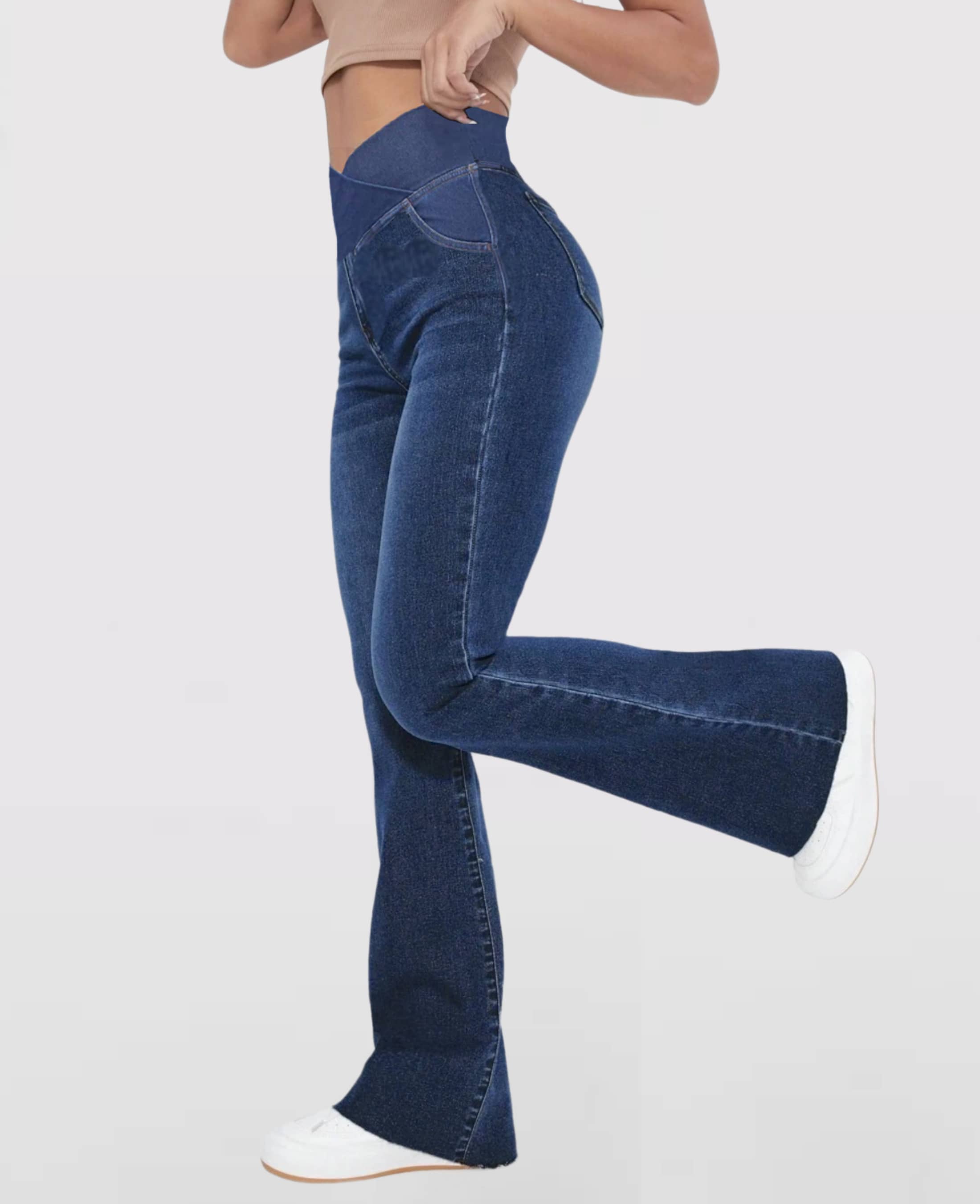 Tena™ | Stretchy Jeans met Hoge Taille