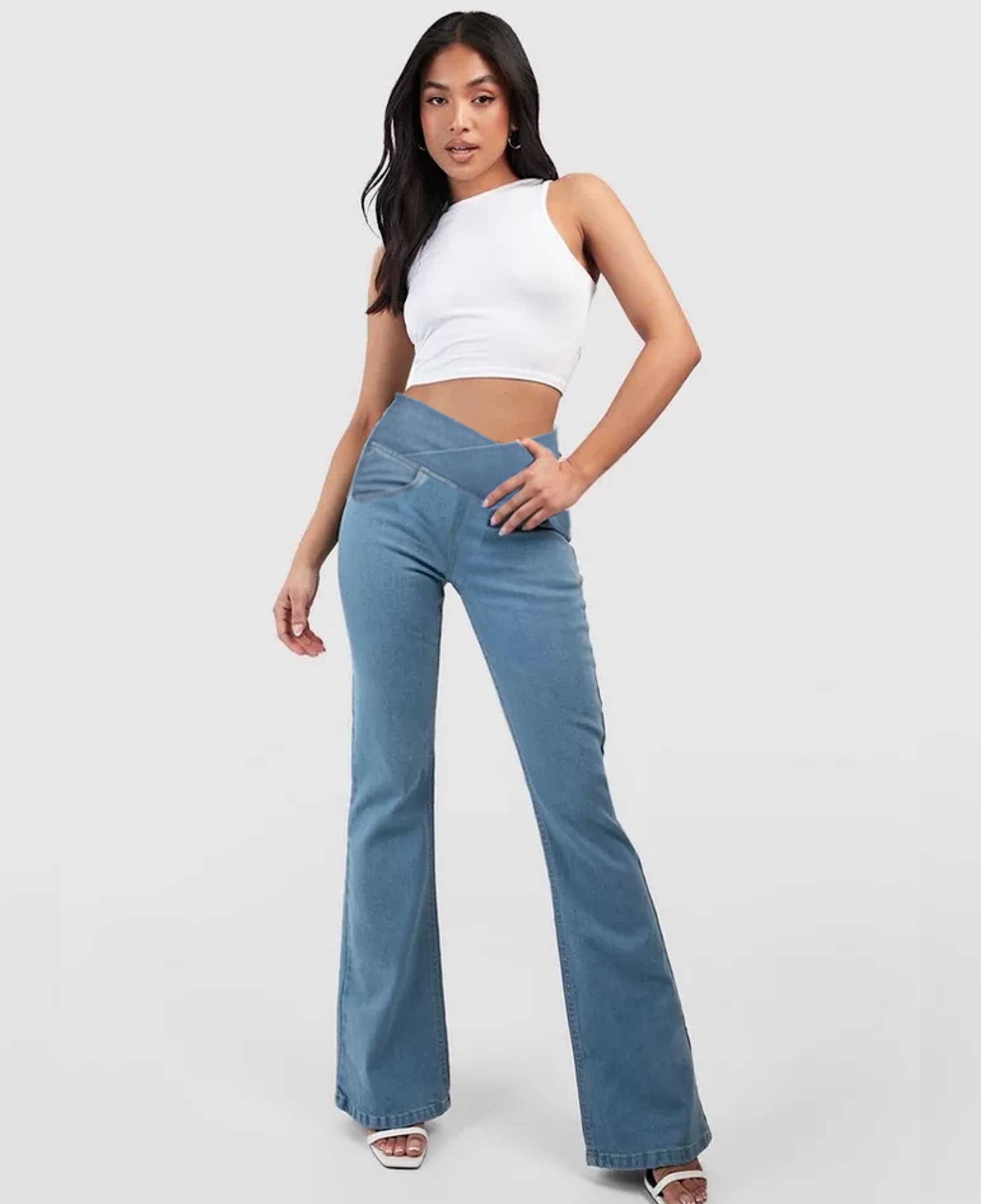 Tena™ | Stretchy Jeans met Hoge Taille