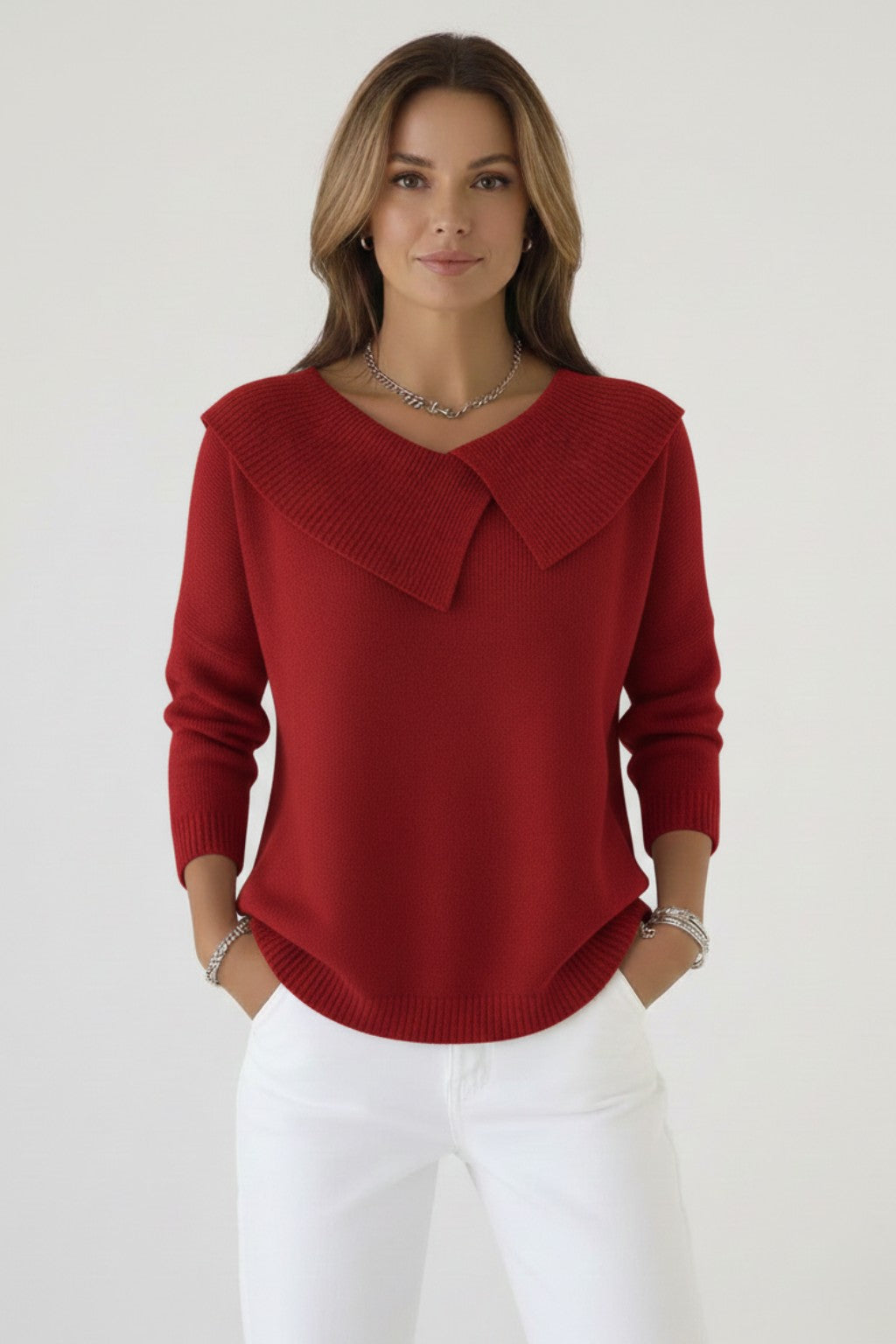 Léonie | Elegante knit top